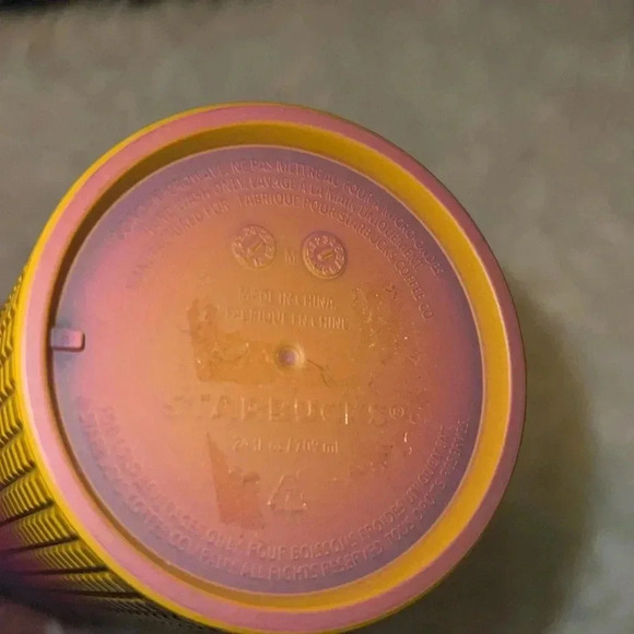 Starbucks x Tim Singleton Pride Rainbow Grid Studded Cup Tumbler 24oz 2023 - Picture 4 of 13